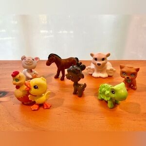 2/$10 Mixed Lot JARU PLAYSKOOL Plastic Animal Pets Toys Zoo Figures
